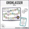 Ordklasspelet | Träna på ordklasser