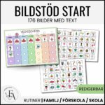 Bildstöd START: Veckoschema & 176 bildstöd