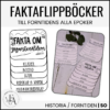 Faktaflippböcker till forntidens alla epoker (istiden, bonde- och jägarstenåldern, bronsåldern och järnåldern)