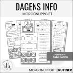 Startuppgift: Dagens info