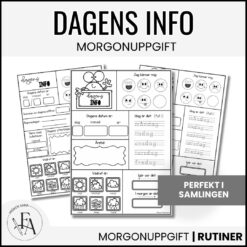 Startuppgift: Dagens info