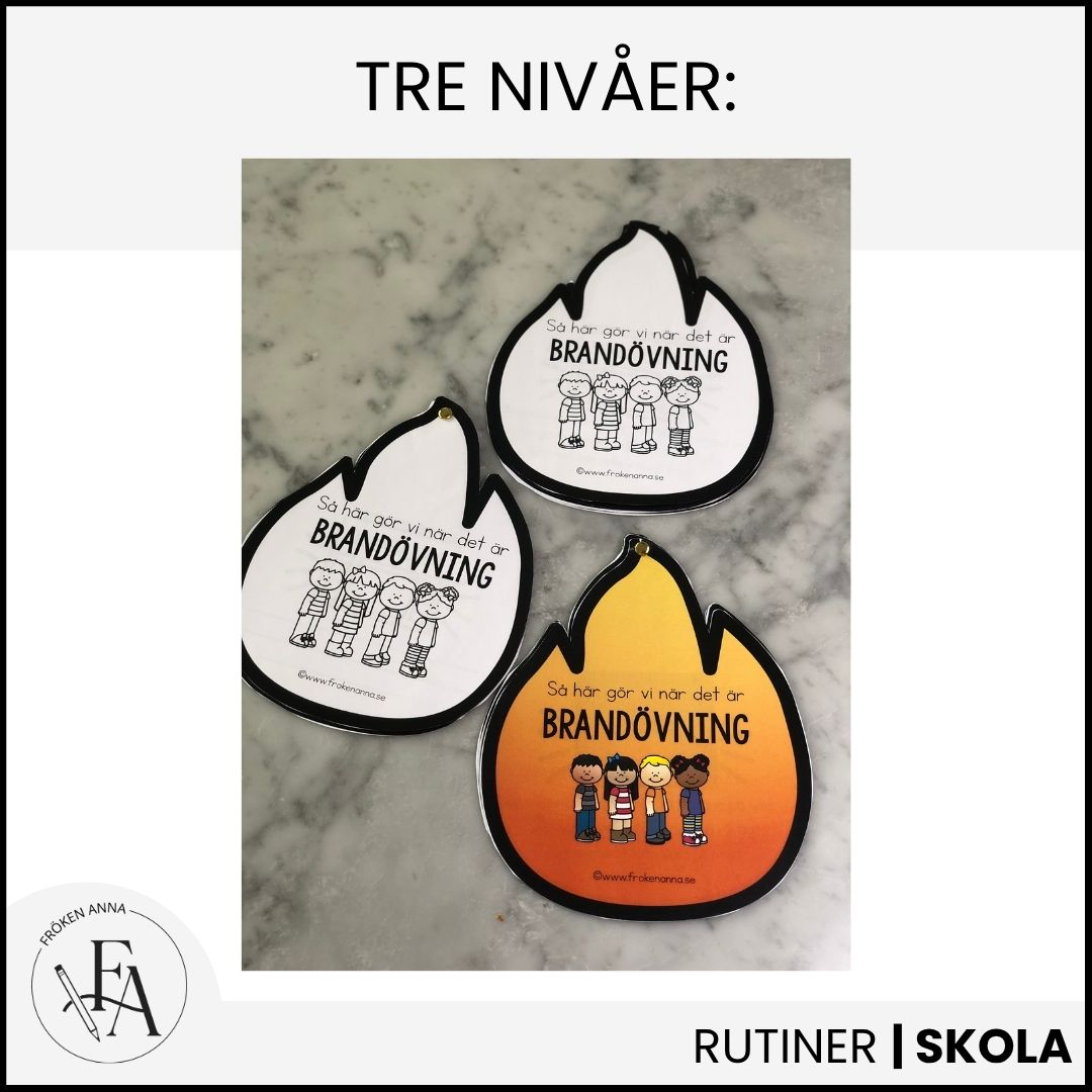 Social berättelse: Brandövning i skolan