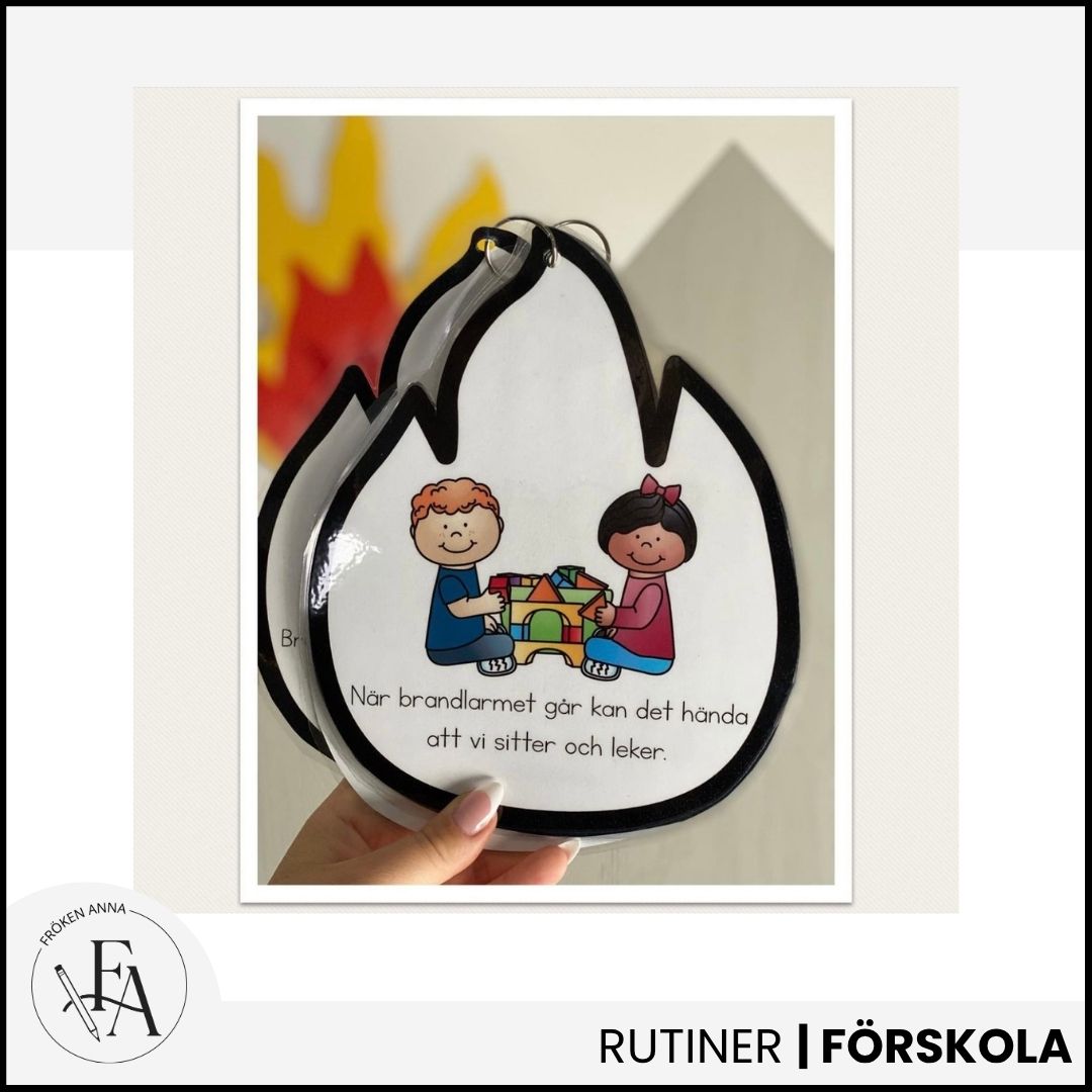 Social berättelse: Brandövning i förskolan