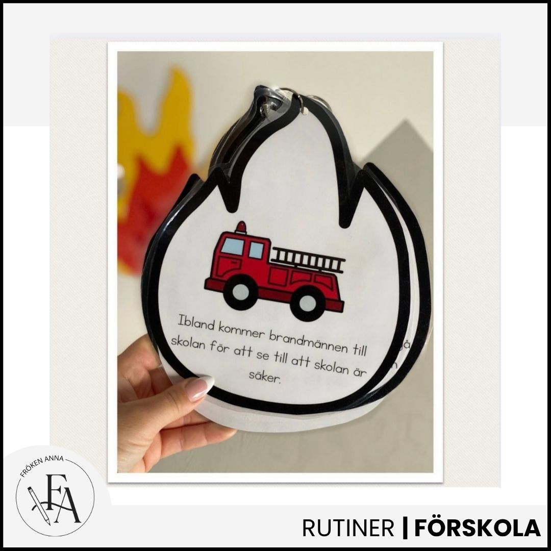 Social berättelse: Brandövning i förskolan