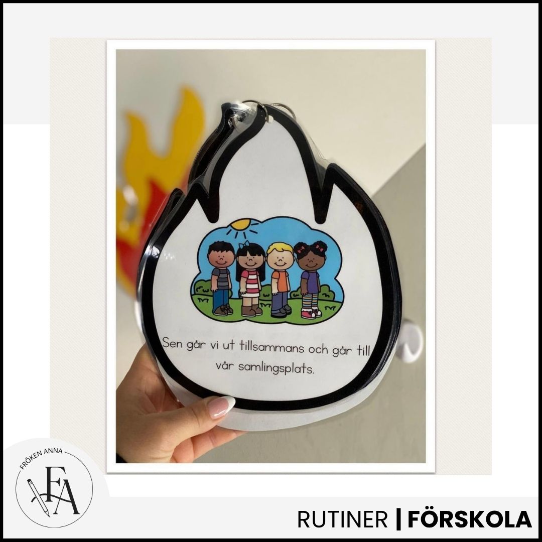 Social berättelse: Brandövning i förskolan