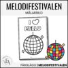 Målarbild Mello