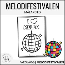 Målarbild Mello