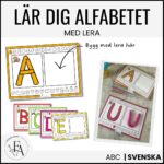 Bokstäver / Alfabetet med Leklera