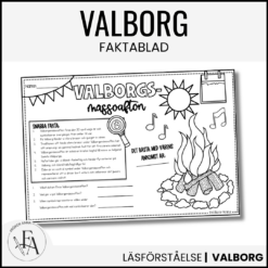 Faktablad: Valborg