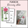 Flikbok - blommans delar