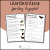 Fjärilens livscykel: Läsförståelse