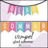 Glad Sommar - vimpel