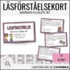 Läskort / Läsförståelsekort: Barnen hjälps åt