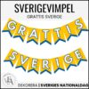 Sveriges nationaldag | Vimpel