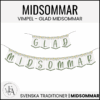 Vimpel: Glad Midsommar (A5)