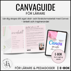 CANVAGUIDE FÖR LÄRARE - Lär dig skapa eget material! (E-bok)