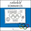 Målarbild Sommar-OS