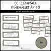 Centrala innehållet åk 1-3 på ett elevnära språk: SO