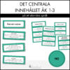 Centrala innehållet åk 1-3 på ett elevnära språk: NO