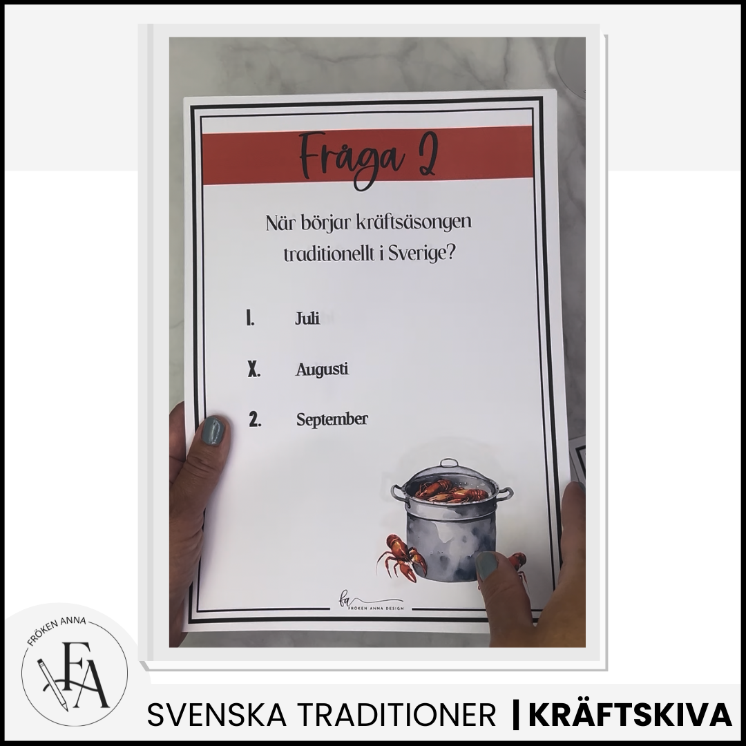 Tipspromenad till Kräftskivan