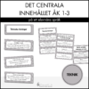 Centrala innehållet åk 1-3 på ett elevnära språk: teknik