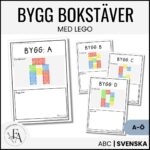 Bygg bokstäver med LEGO
