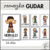 Romerska gudar - Posters / Flashcards / Målarbilder
