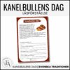 Läsförståelse: Kanelbullens dag