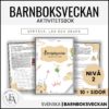 Barnboksveckan arbetshäfte nivå 2