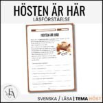 Läsförståelse – Hösten