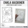 Enkla maskiner: Flikbok / Arbetsbok med flikar
