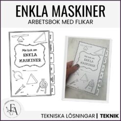 Enkla maskiner: Flikbok / Arbetsbok med flikar