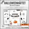 STORA Halloweenhäftet | Aktivitetsbook Hallowen (85 SIDOR)