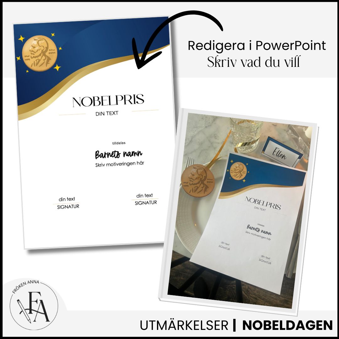 PAKET - Nobeldagen