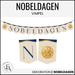 Vimpel till Nobeldagen