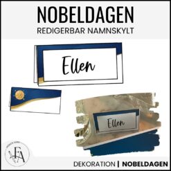 Namnskylt – Nobeldagen