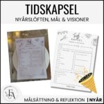 Tidskapsel + Nyårslöften / Mål & Visioner