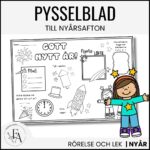 Pysselblad till nyårsafton