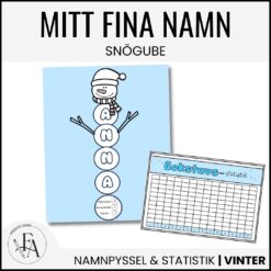 Mitt fina namn - ett klassprojekt (SNÖGUBBE)