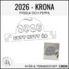 2026 - Krona / Nyårskrona