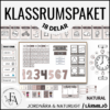 GIGANTISKT klassrumspaket: natural