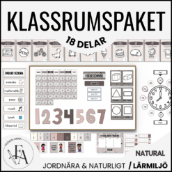 GIGANTISKT klassrumspaket: natural