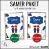 Samer | Paket med två arbetshäften