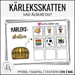 Kärleksskatten - en kreativ övning med statistik