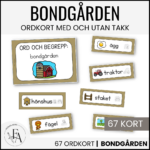 Ord och begrepp m, bildstöd & TAKK: Bondgården
