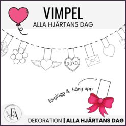 Vimpel – Alla hjärtans dag