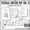 Träna inför NP / Nationella Prov i Svenska – Läsa faktatext (Åk 3)