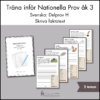 Träna inför NP / Nationella Prov i Svenska – Skriva faktatext (Åk 3)