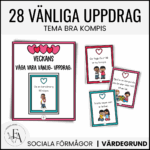 28 Våga vara vänlig - uppdrag. Fokus bra kompis / sociala förmågor