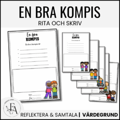 En bra kompis: Rita och skriv